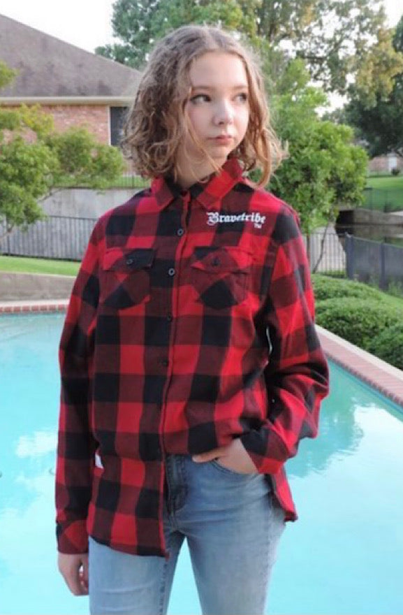 Bravetribe Women’s Flannel Long Sleeve